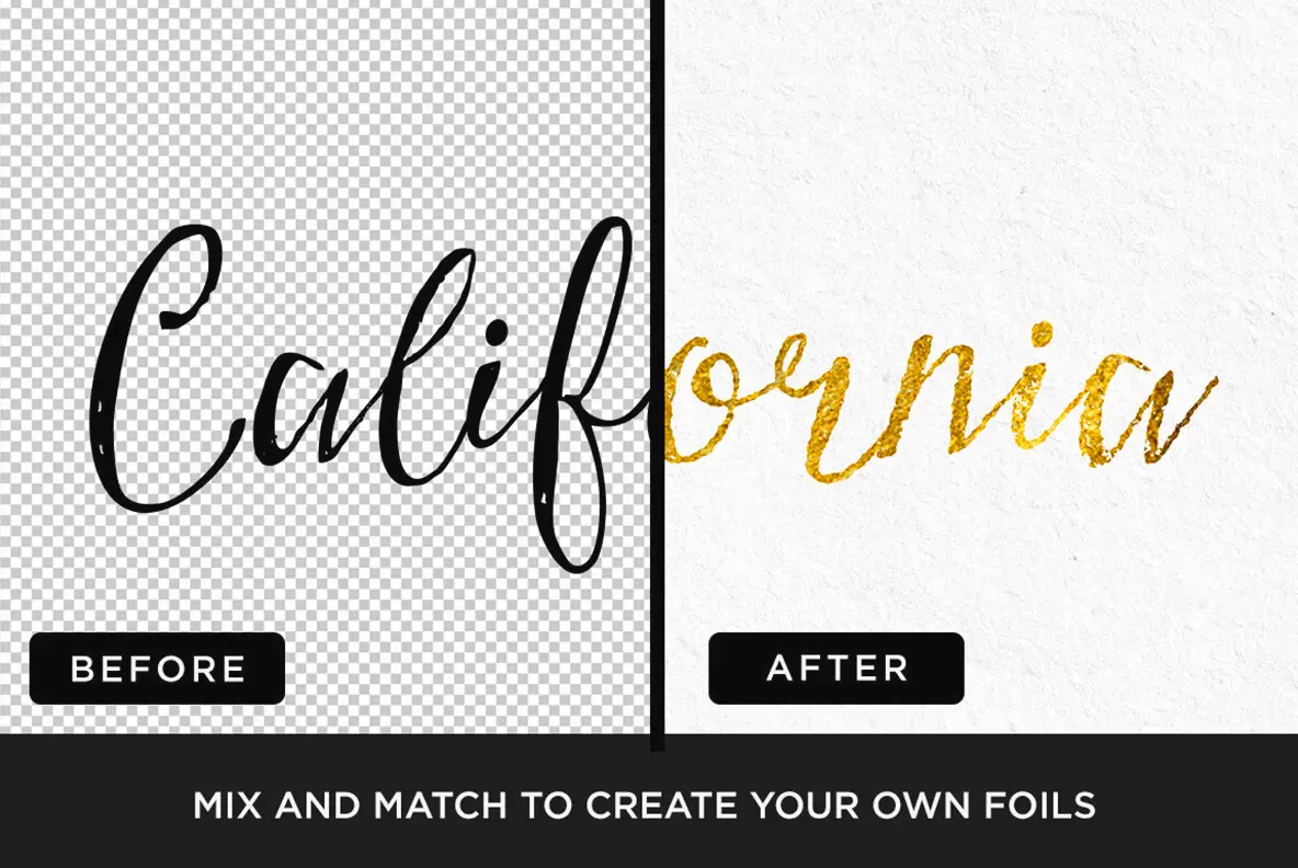 Hot Foil Gold Foil Effects More YouWorkForThem