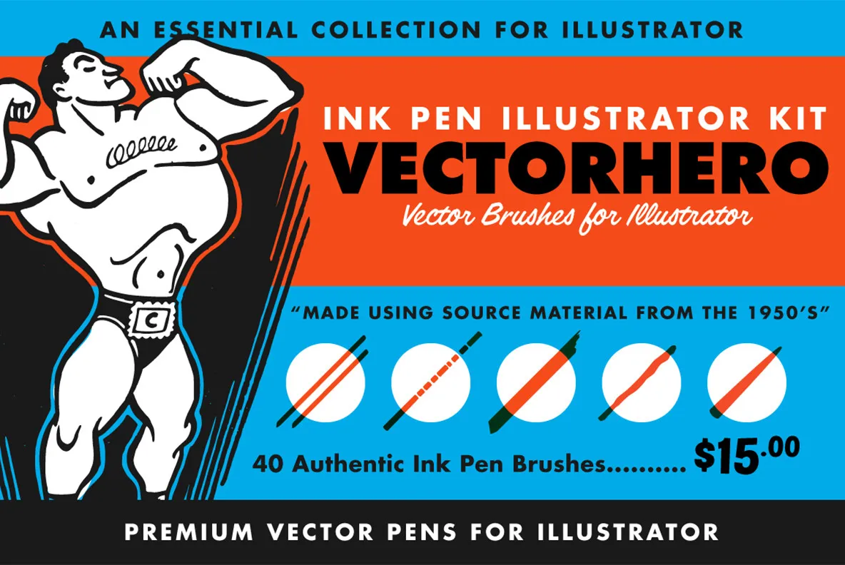 VectorHero | Ink Brush Pack
