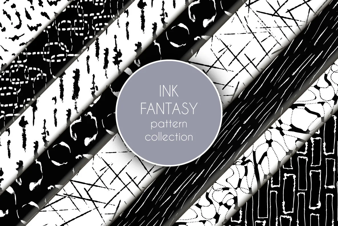 Ink Fantasy Pattern Collection
