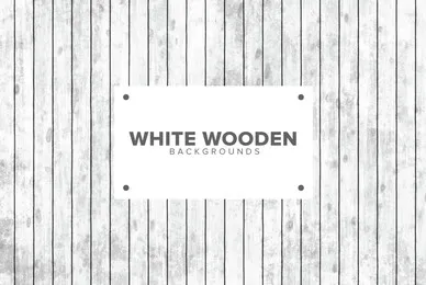 White Wooden Backgrounds