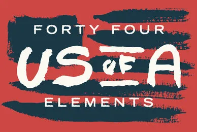 Painted USA Elements