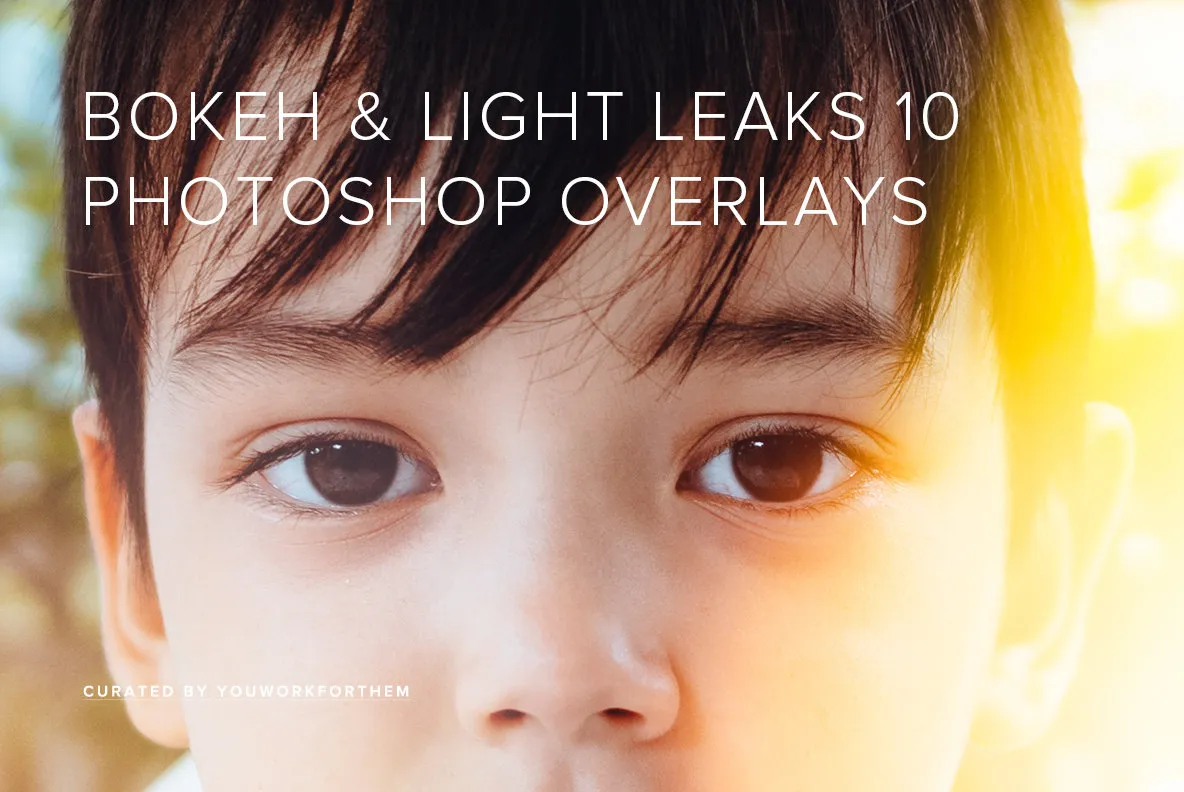 Bokeh & Light Leaks 10 - Photoshop Overlays