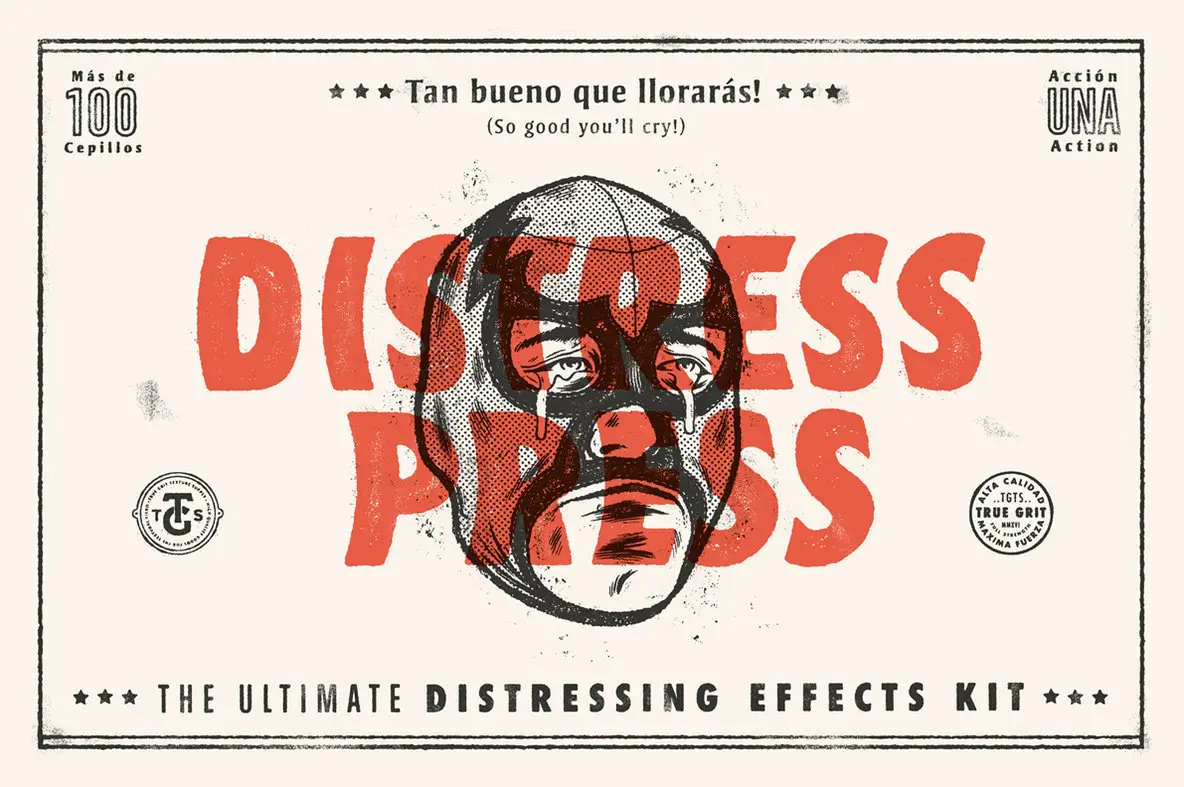 Distress Press: The Ultimate Distressing Effects Kit + Tutorial