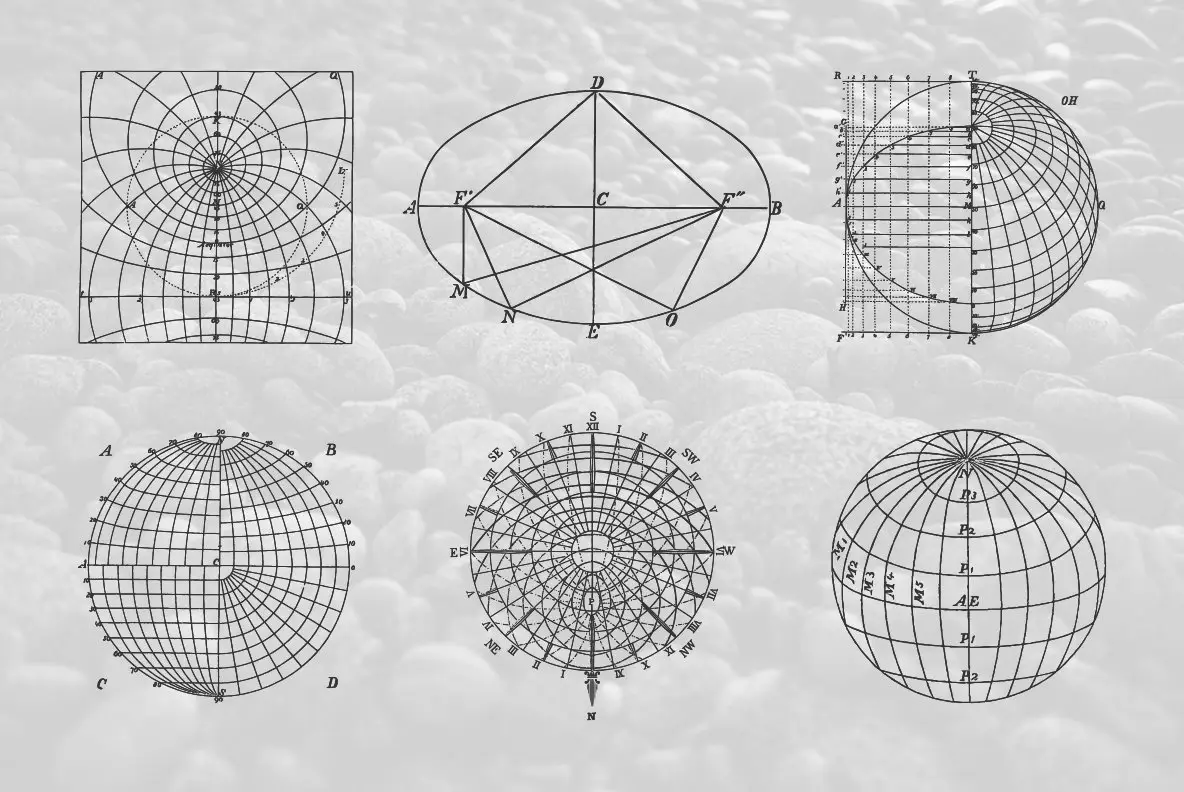 Mathematical Geography Vol. 1 Graphics YouWorkForThem