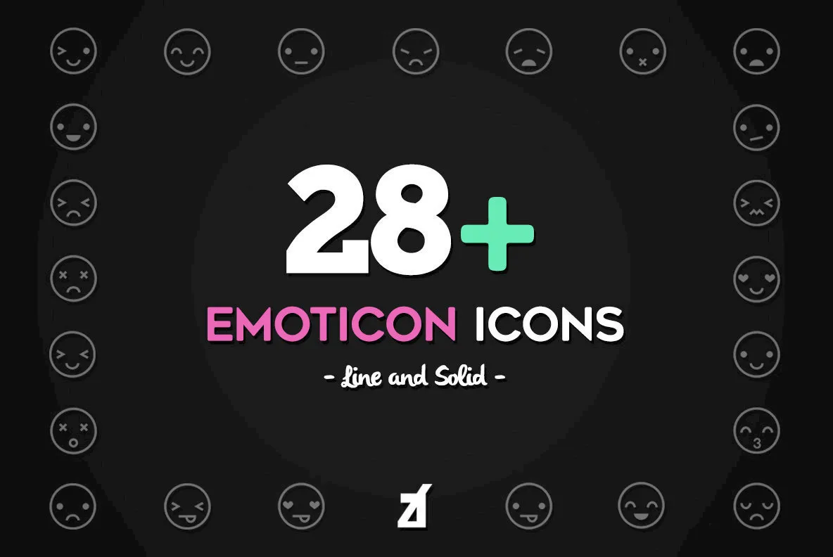 28 Emoticon icons