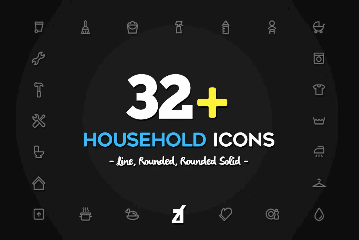 32 Household Icons
