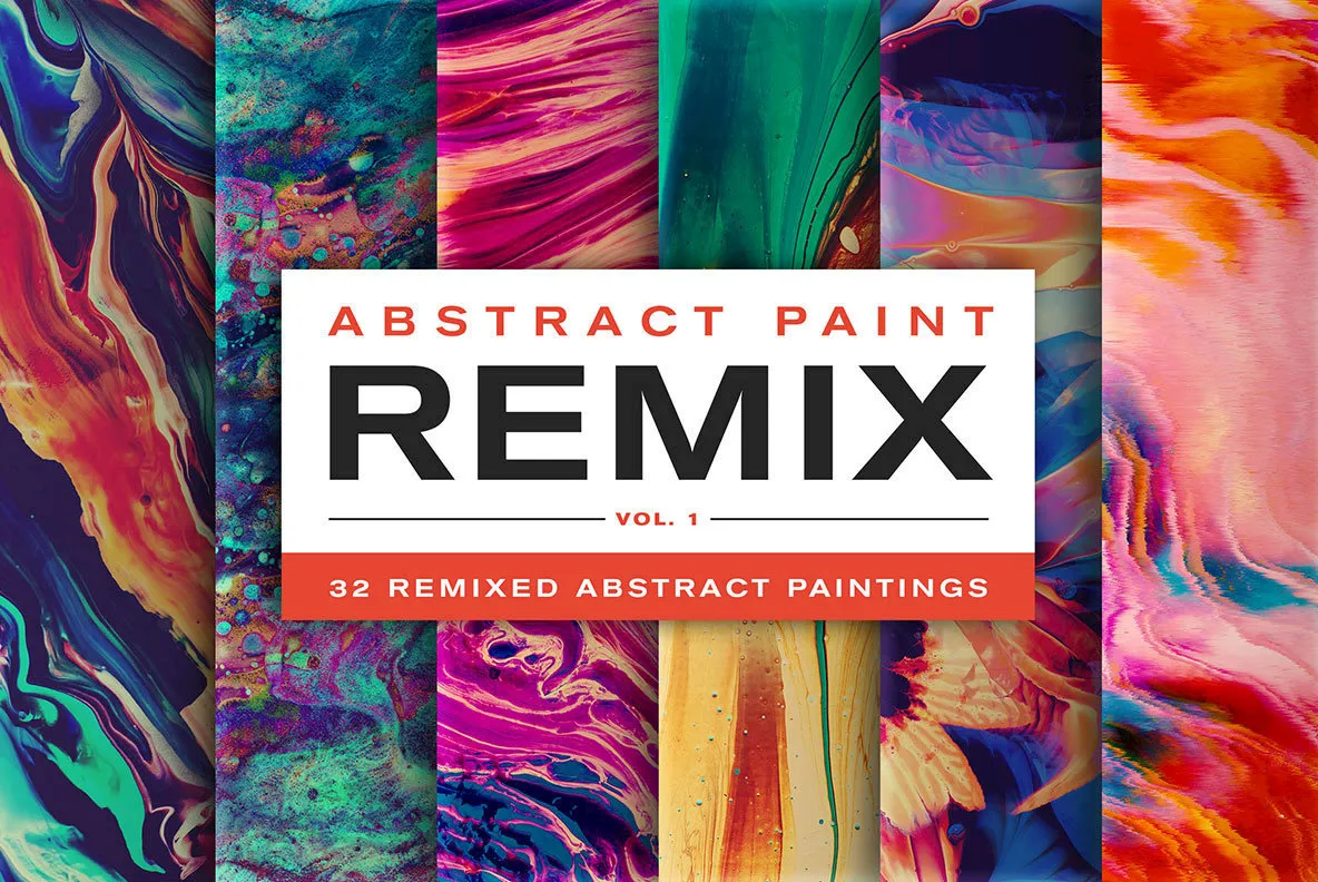 Abstract Paint Remix Vol. 1