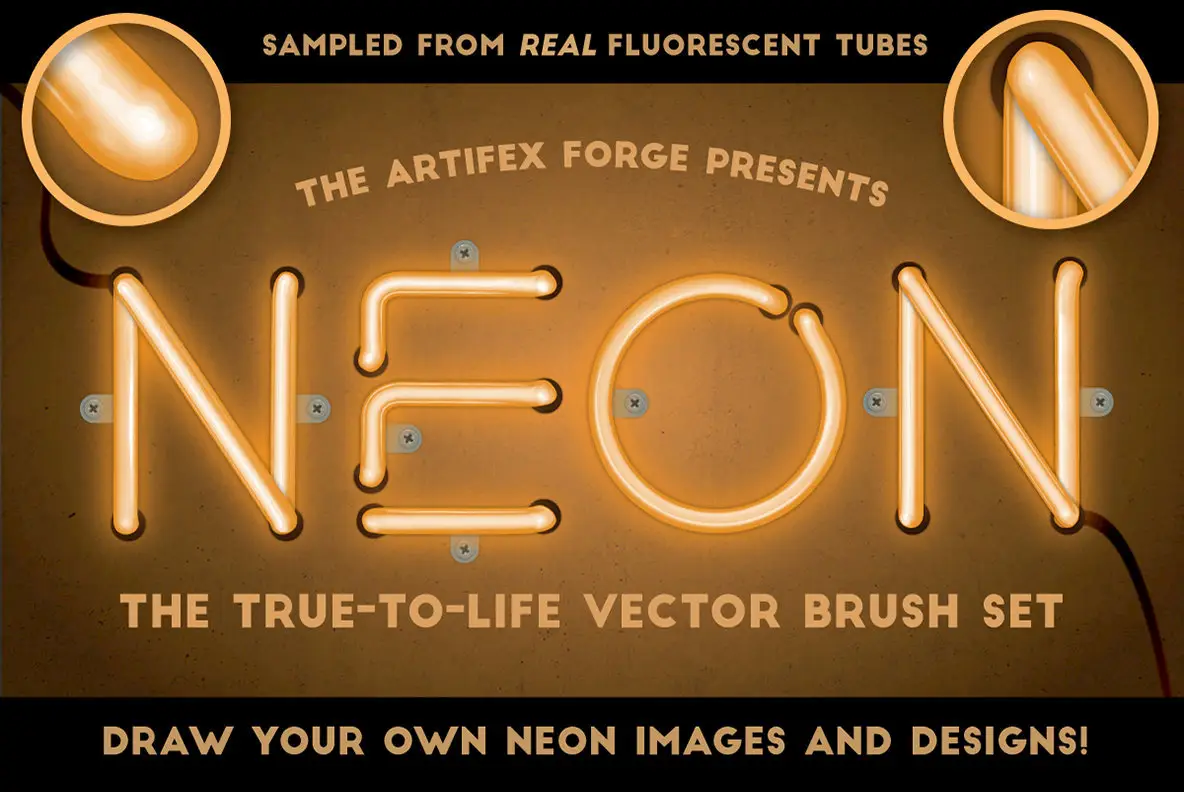 Neon - Realistic Brush Set