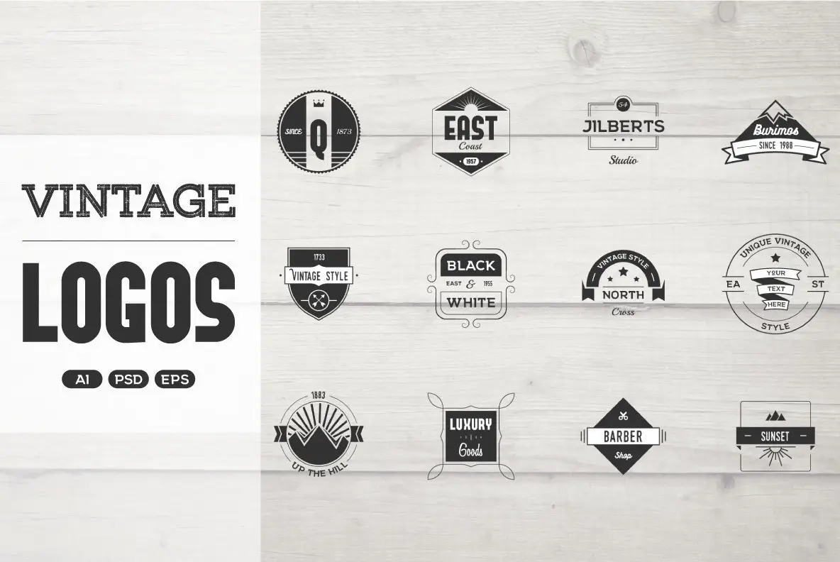 Vintage Logo Pack