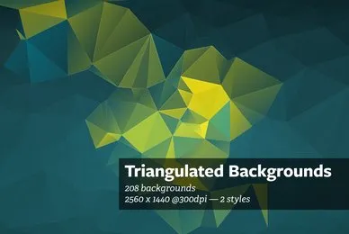 Triangulated   Abstract Backgrounds