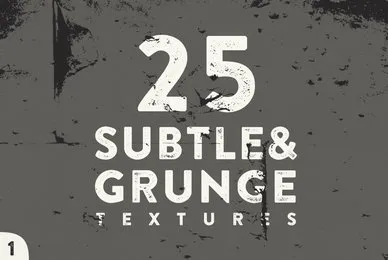 25 Grunge and Subtle Vector Textures