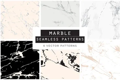 Marble Seamless Vector Patterns