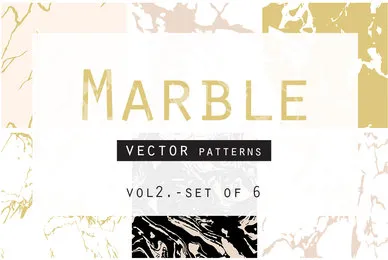 Marble Seamless Vector Patterns   2
