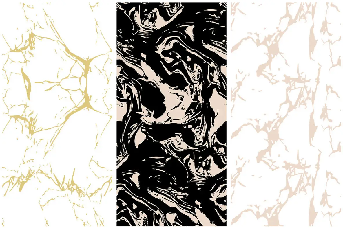 Marble Seamless Vector Patterns - 2 Graphics - YouWorkForThem