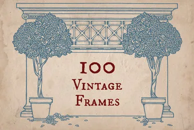 100 Vintage Frames