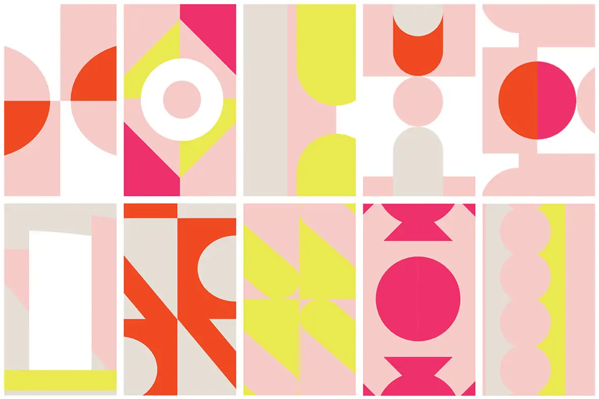 Color Blocking Patterns Graphics YouWorkForThem