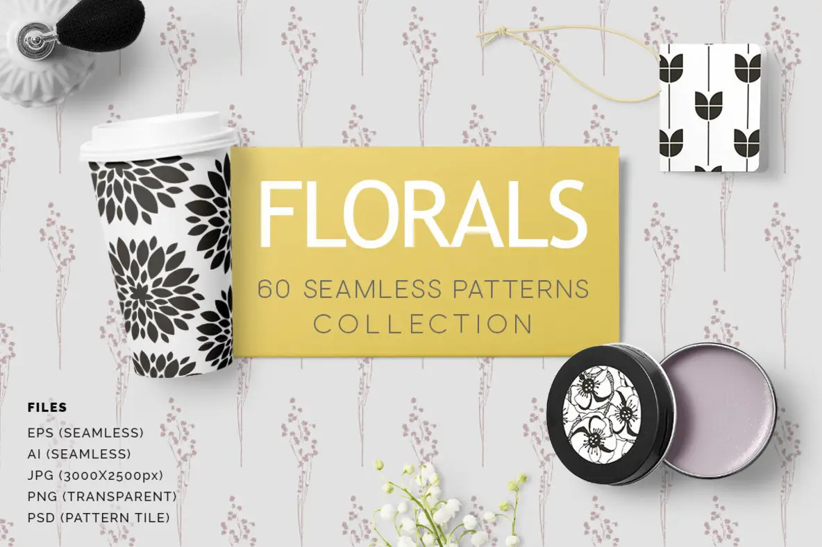 Floral Patterns Bundle