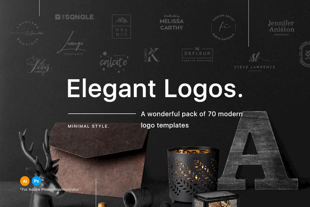 70 Elegant Logo Templates