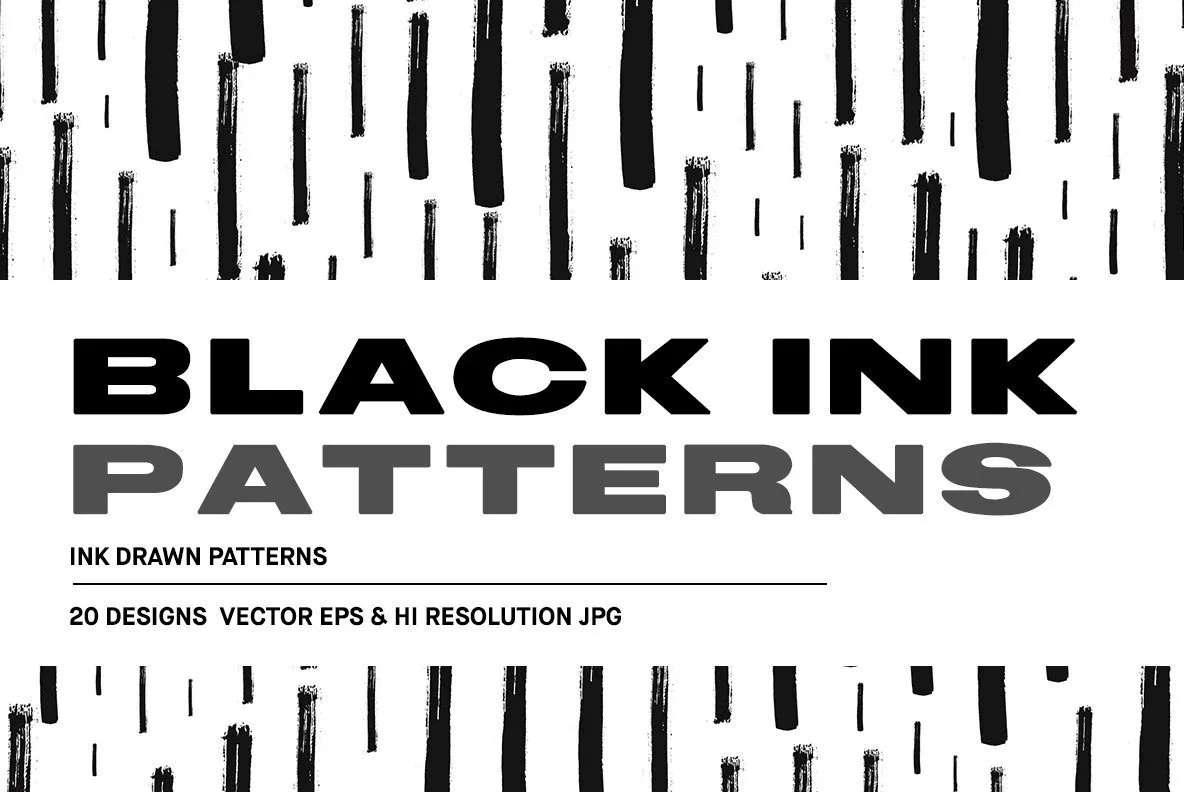 Black Ink Patterns