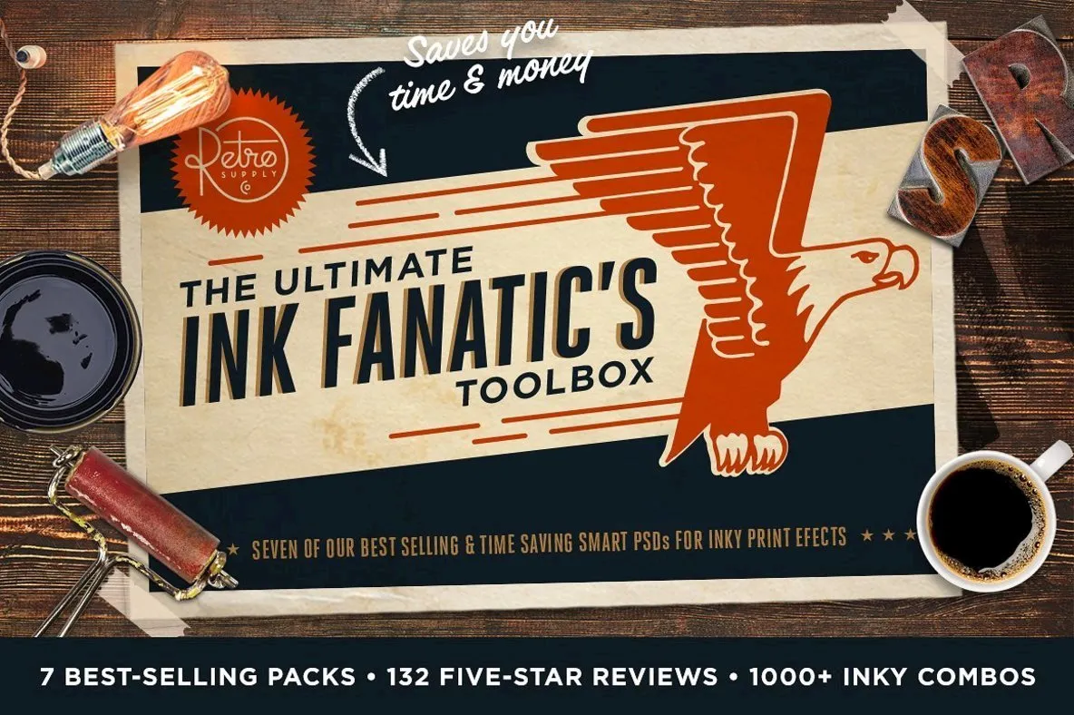 The Ink Fanatic's Bundle | PSD Kits