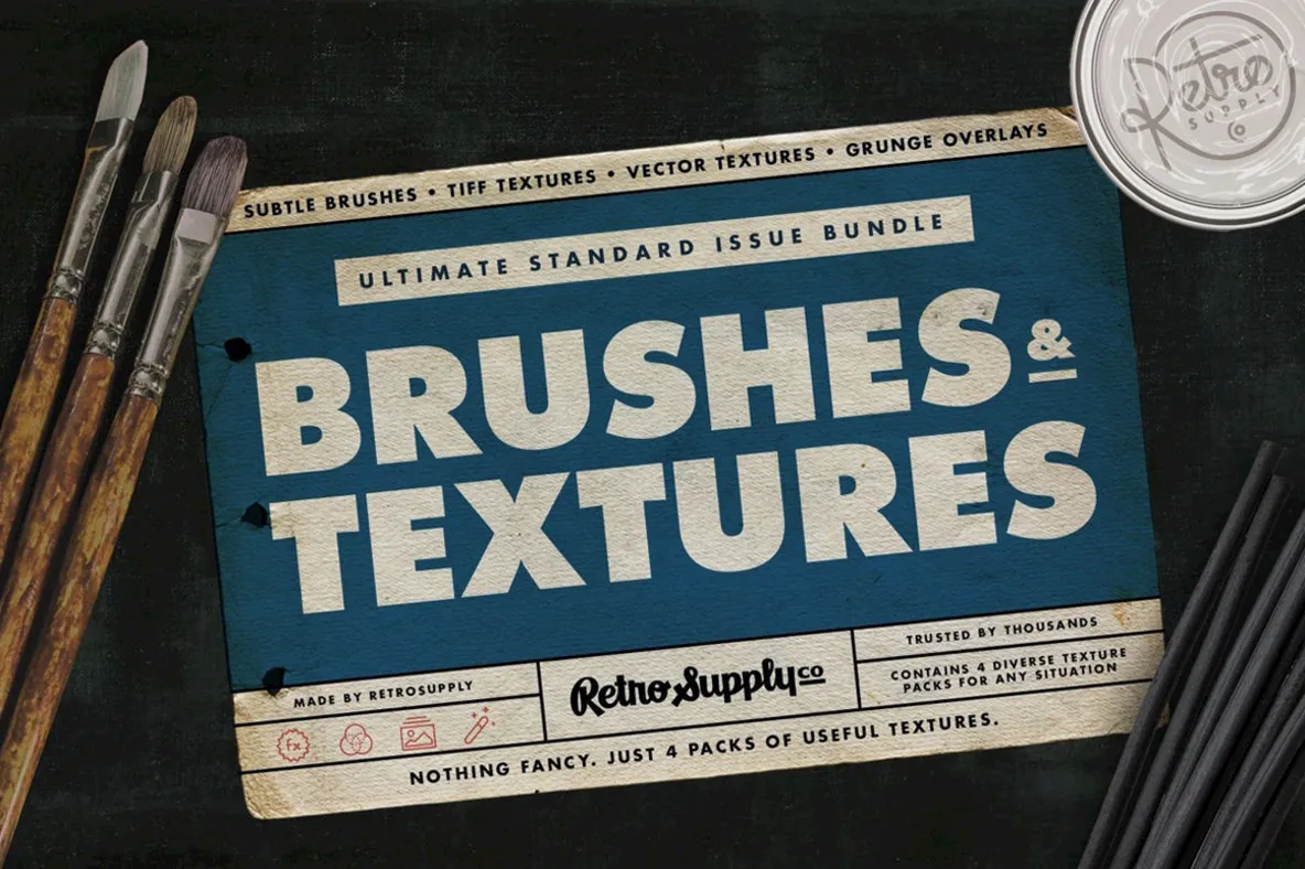 Standard Issue Brush & Texture Bundle