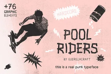Pool Riders   Graphic Elements