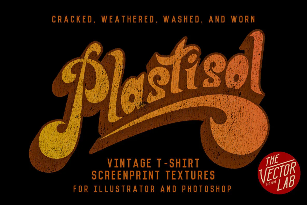 Plastisol : Vintage T-Shirt Textures