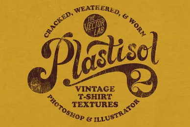 Plastisol 2 Vintage T Shirt Textures