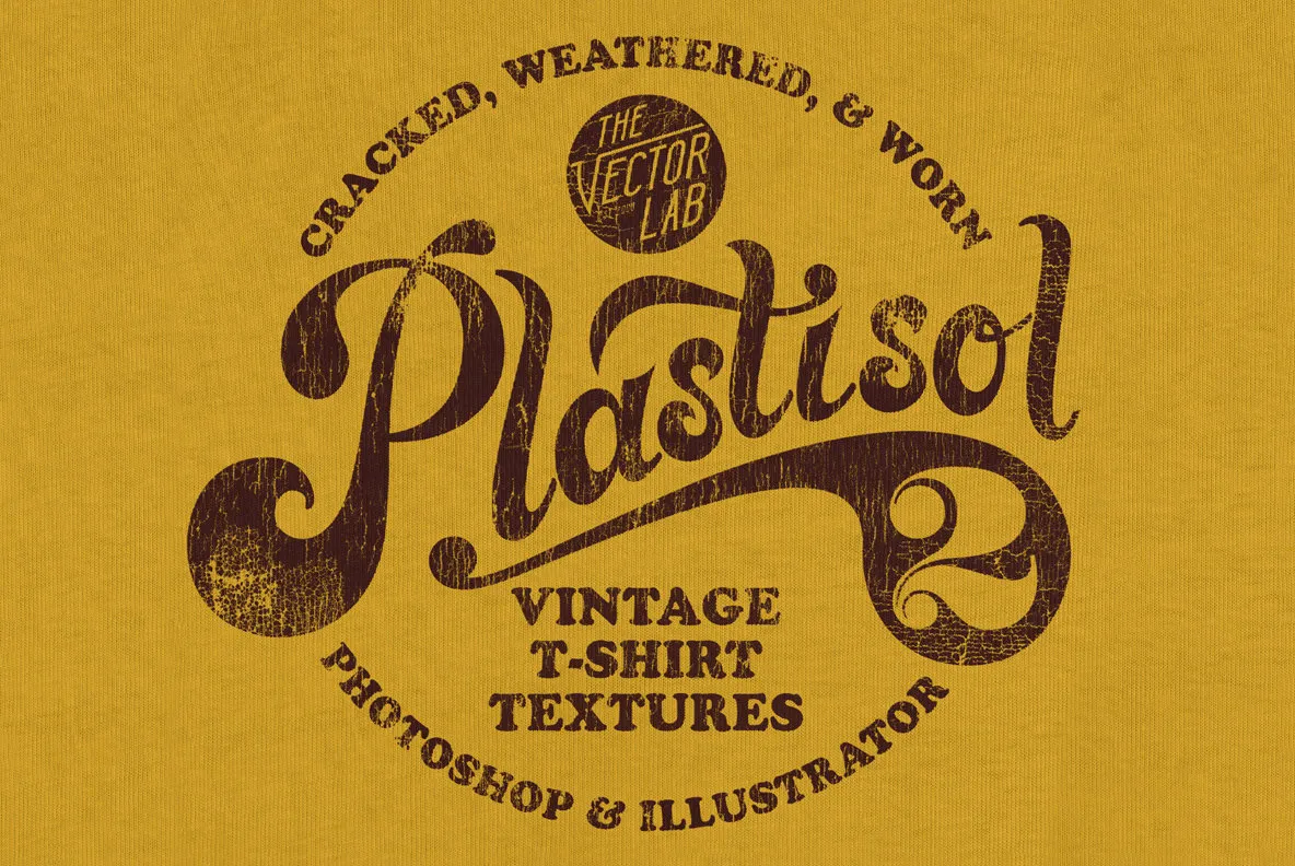 Plastisol 2: Vintage T-Shirt Textures