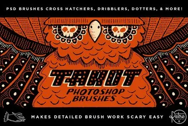 The Unconventional Tarot Brush Pack
