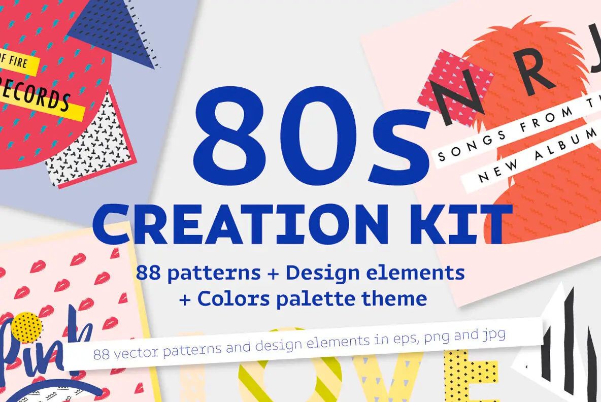 Eighties Creation Kit