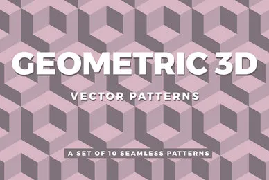 Geometric Seamless Vector Patterns Graphics - YouWorkForThem