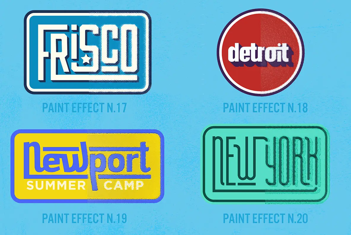 Paint it old! Vintage Painted Effects for Adobe