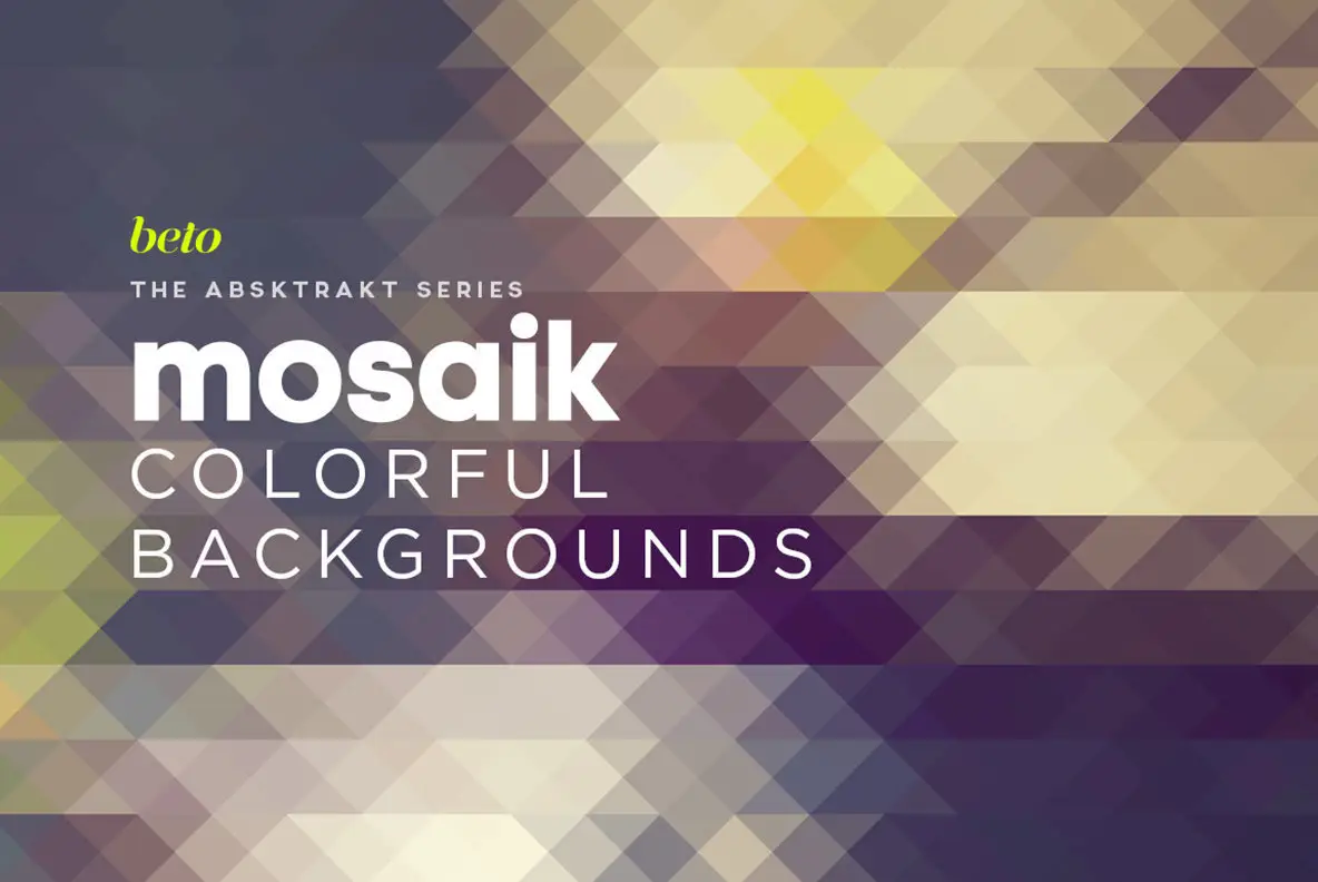 Mosaik Colorful Backgrounds 2