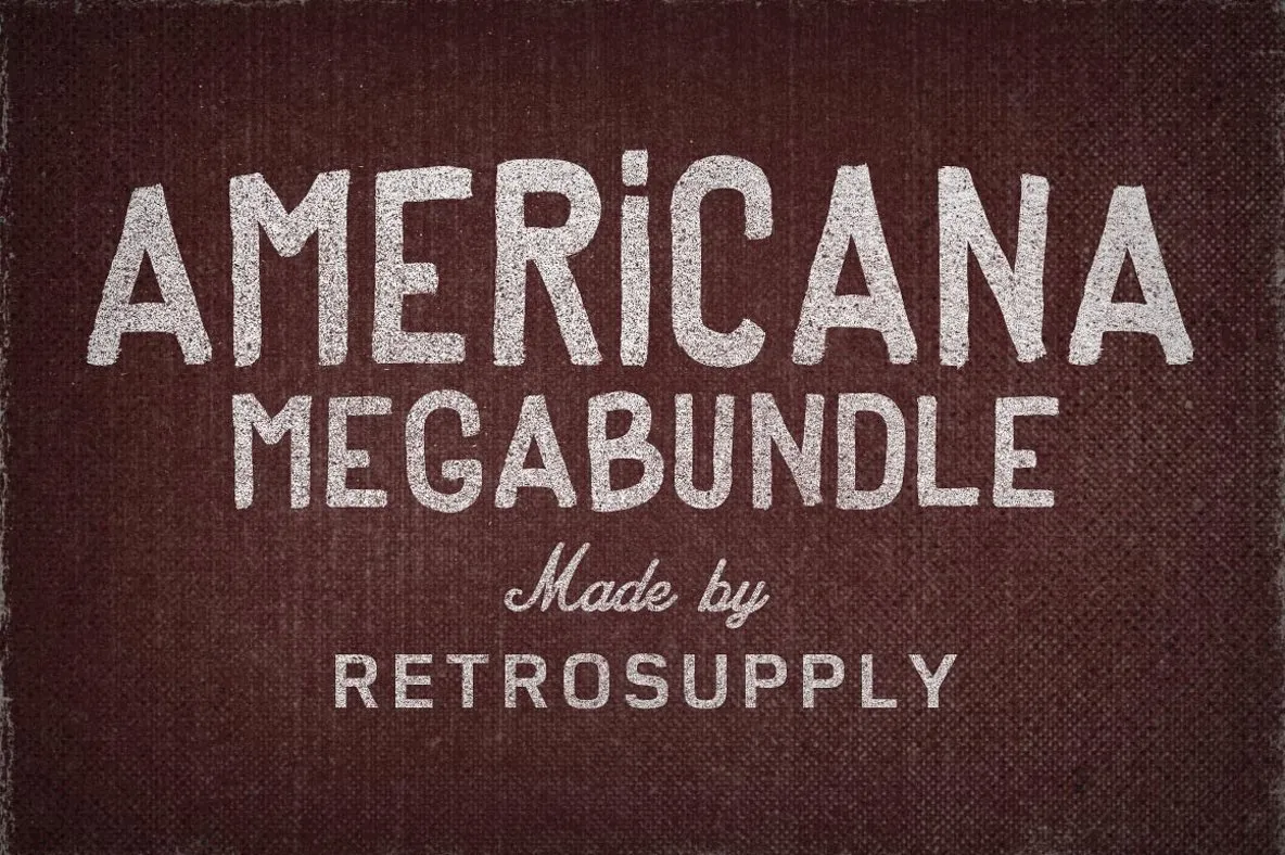 Vintage Americana Megabundle