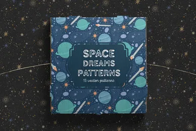 Space dreams patterns collection