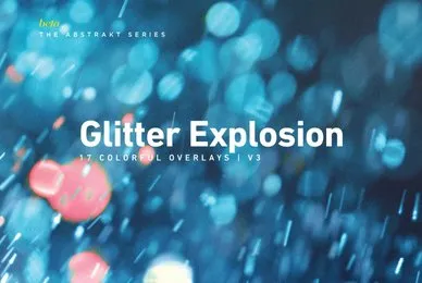 Colorful Glitter Explosion 3