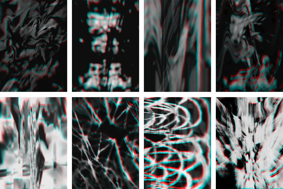 40 Distorted Textures Abstract - YouWorkForThem