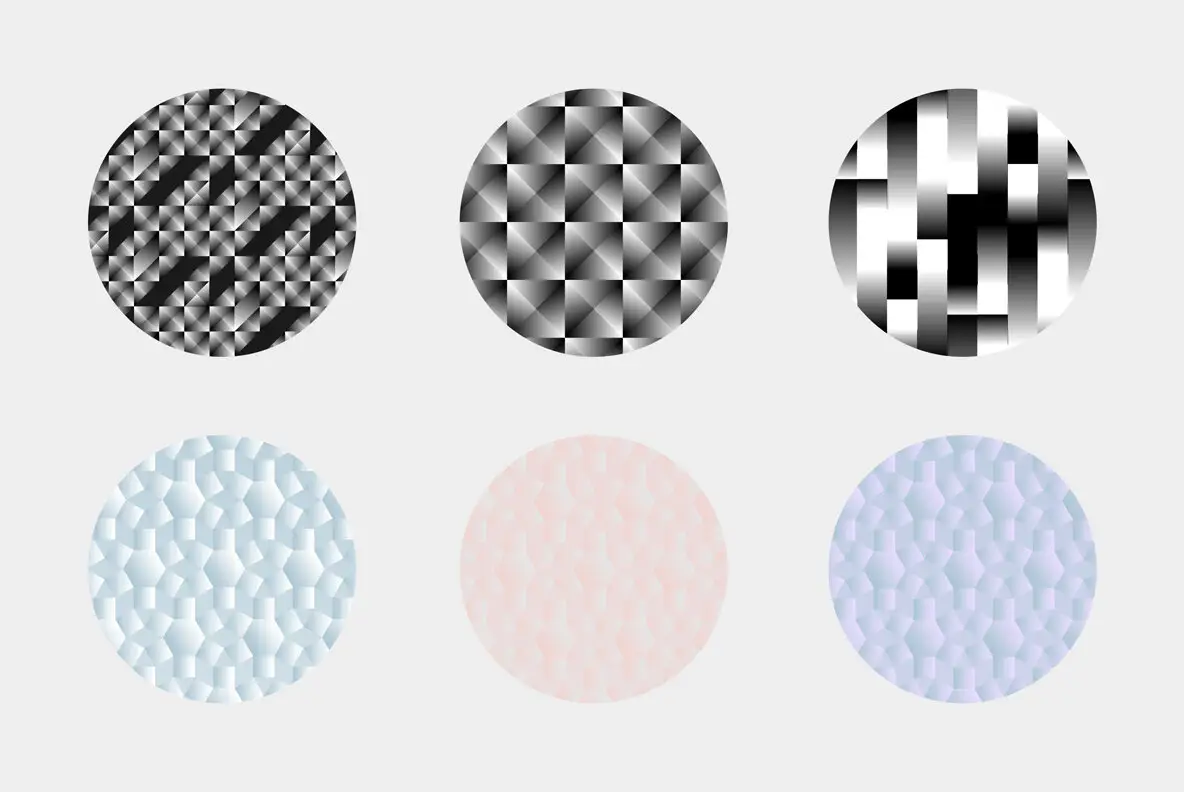 Gradient Tiles III Gradients - YouWorkForThem