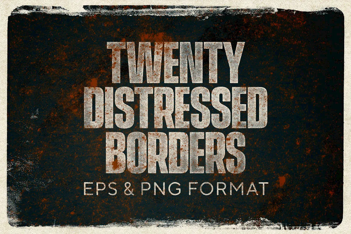 Distressed Borders