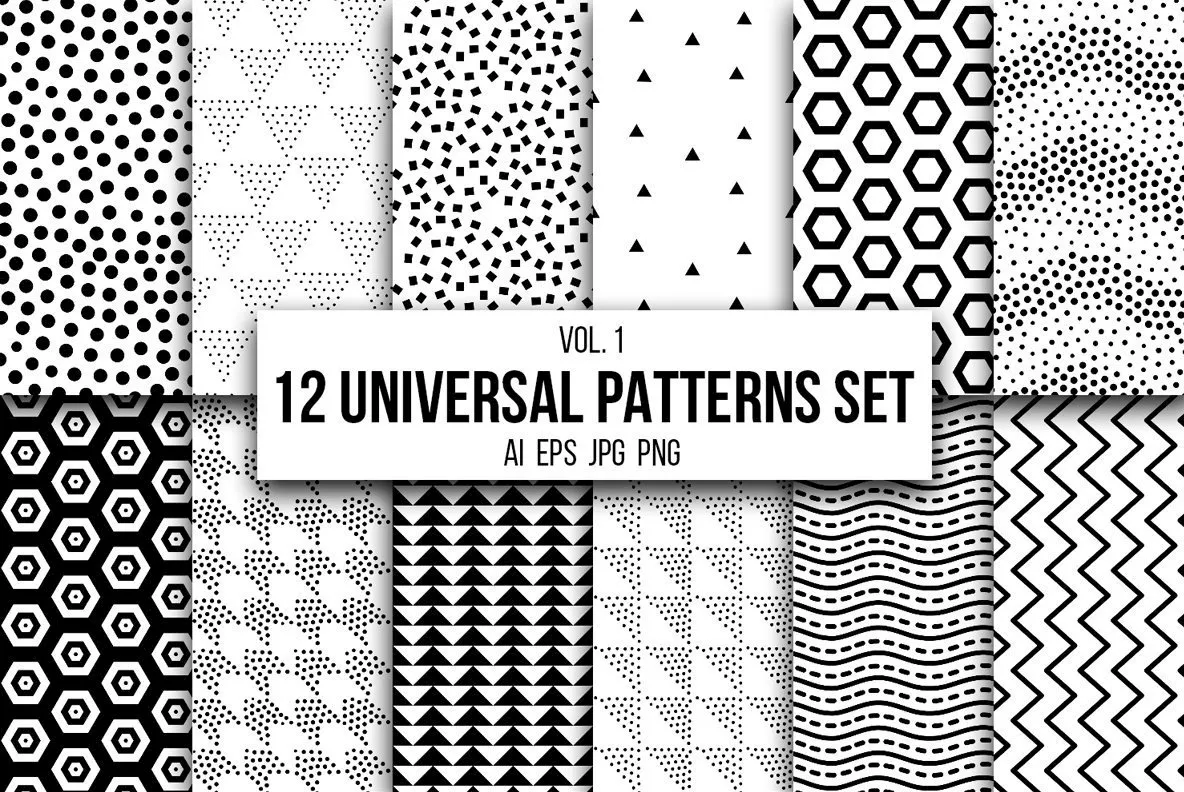 12 Universal Patterns Set Vol. 1