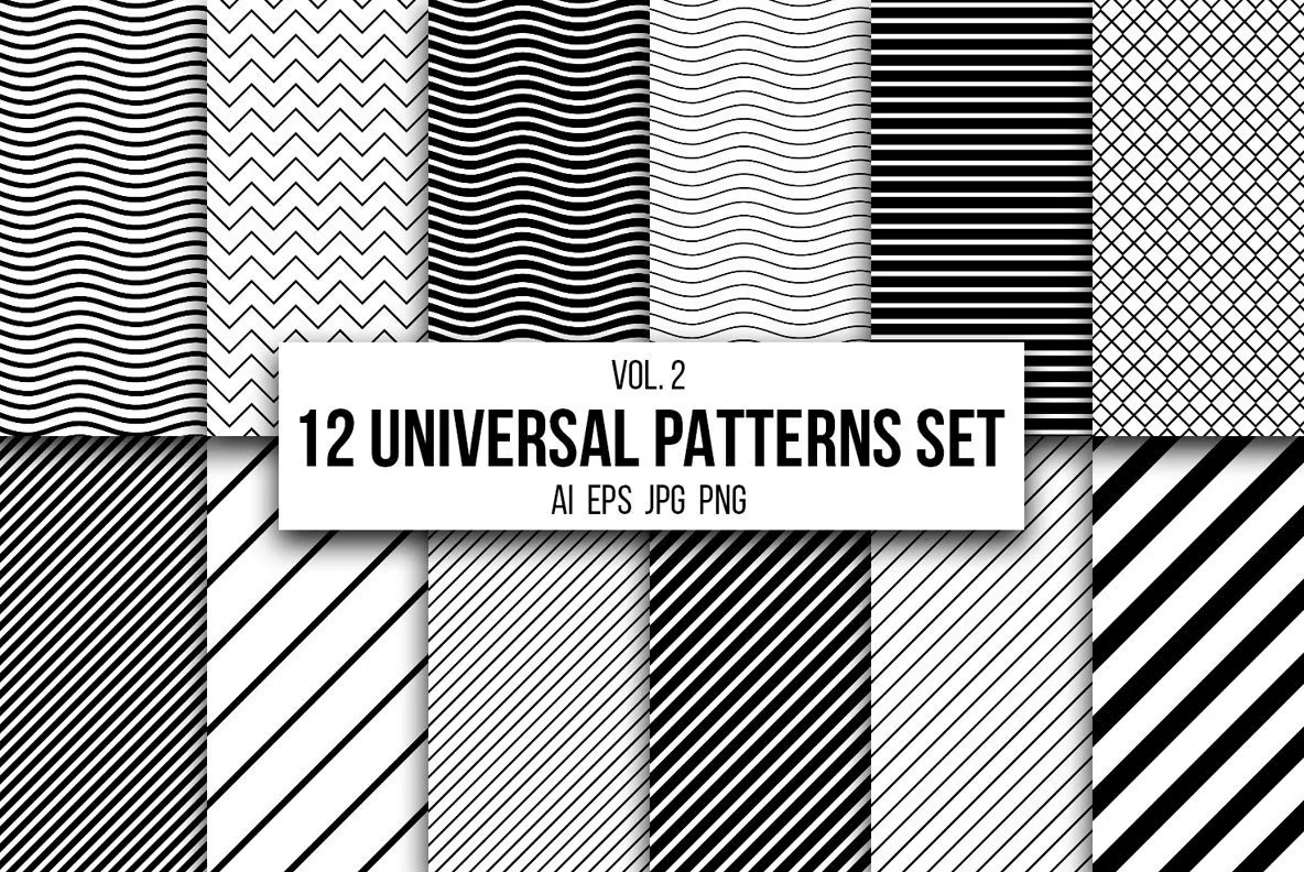 12 Universal Patterns Set Vol. 2