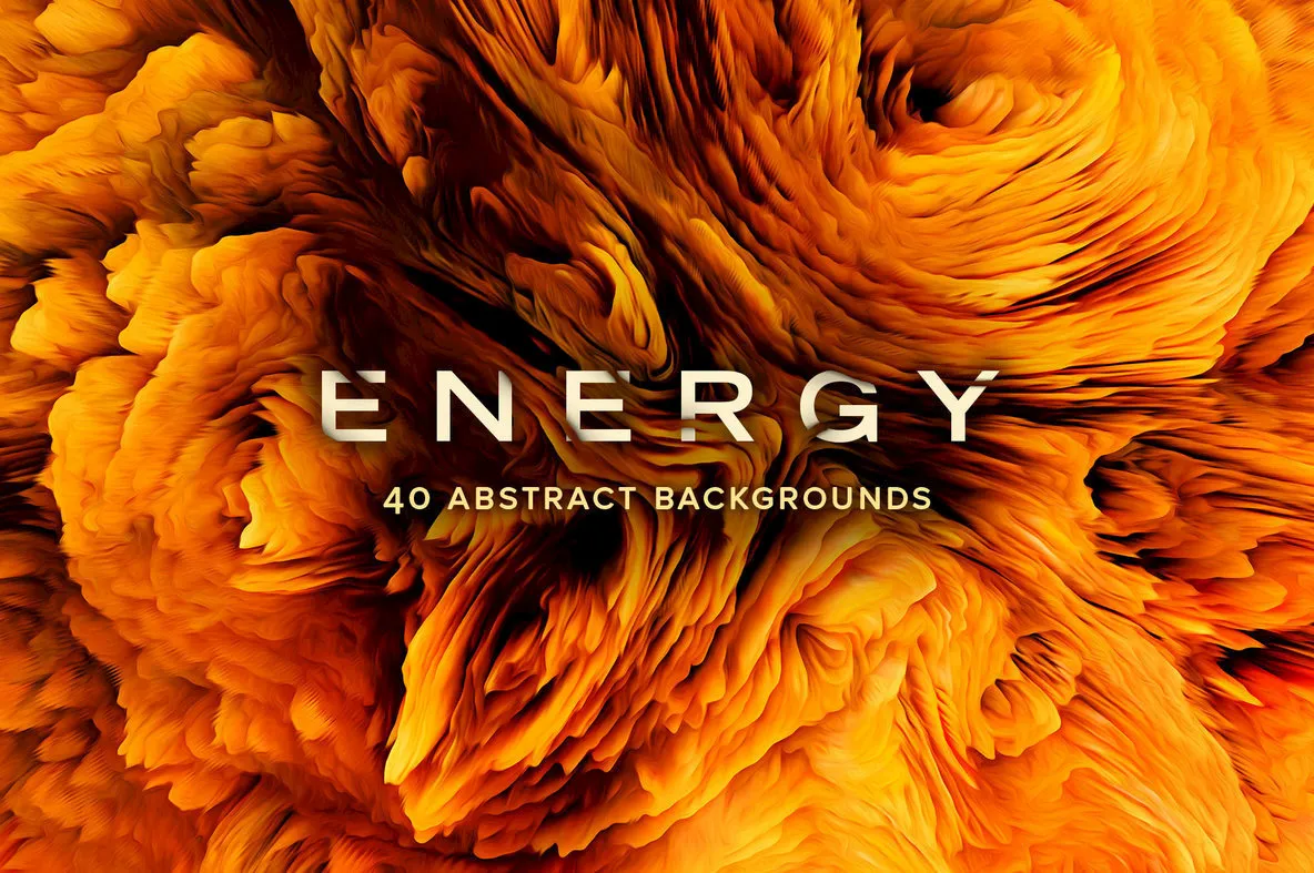 Energy – 40 Abstract Backgrounds