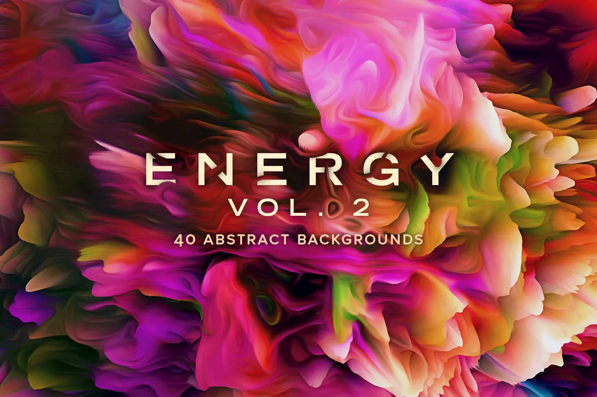Energy Vol. 2: 40 Abstract Backgrounds