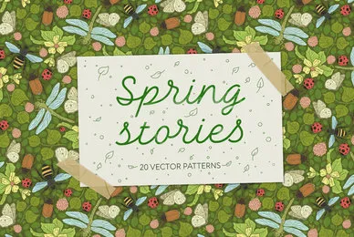 Spring Stories Patterns