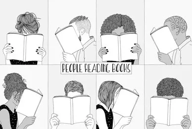 People Reading Books