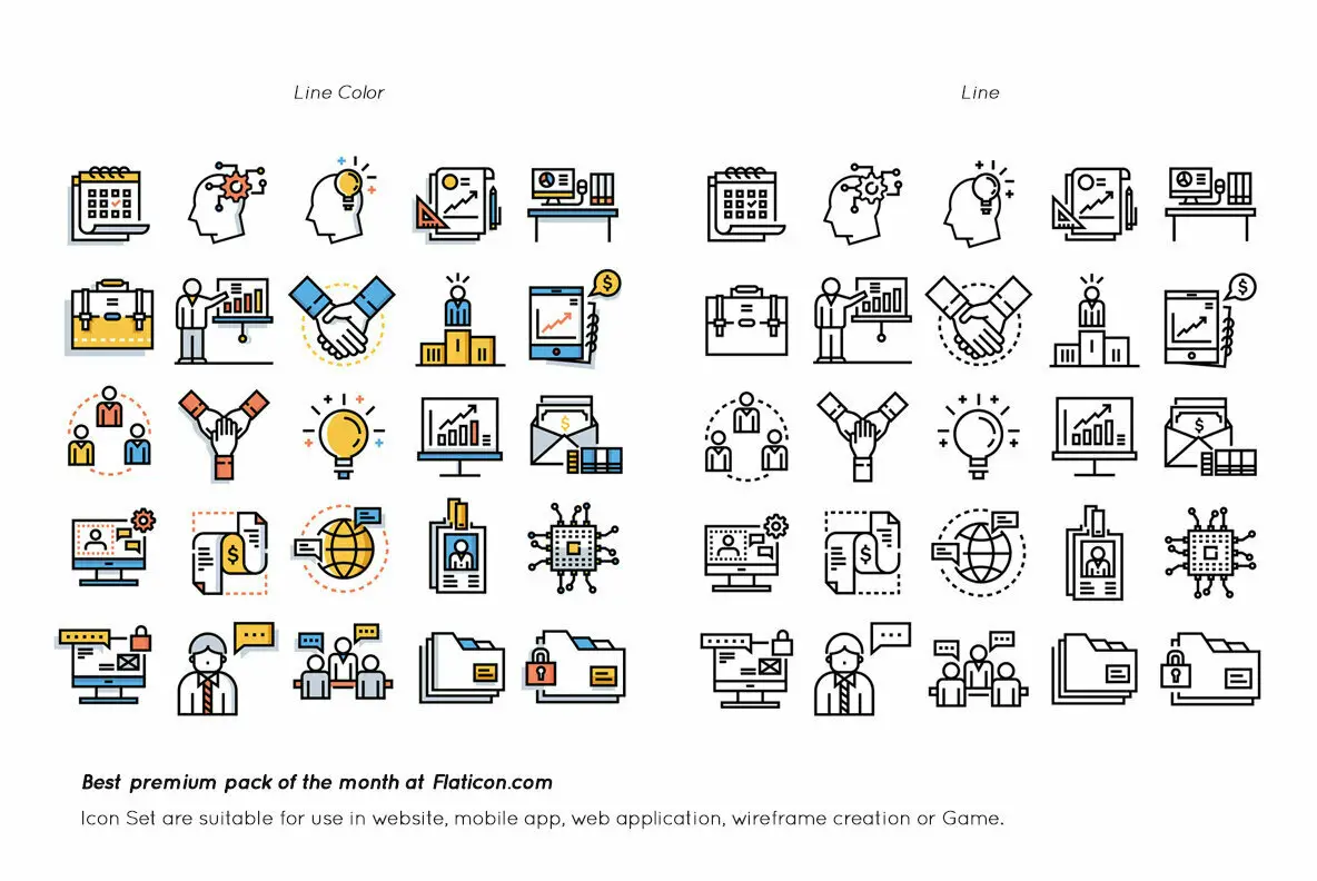 Office and Business Premium Icon Pack Icons - YouWorkForThem