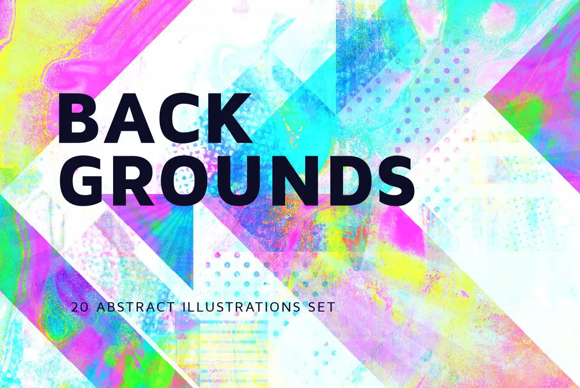 20 Abstract Backgrounds Vol. 2