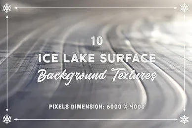 10 Ice Lake Surface Backgrounds