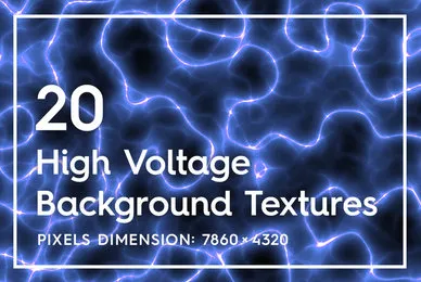 20 High Voltage Background Textures